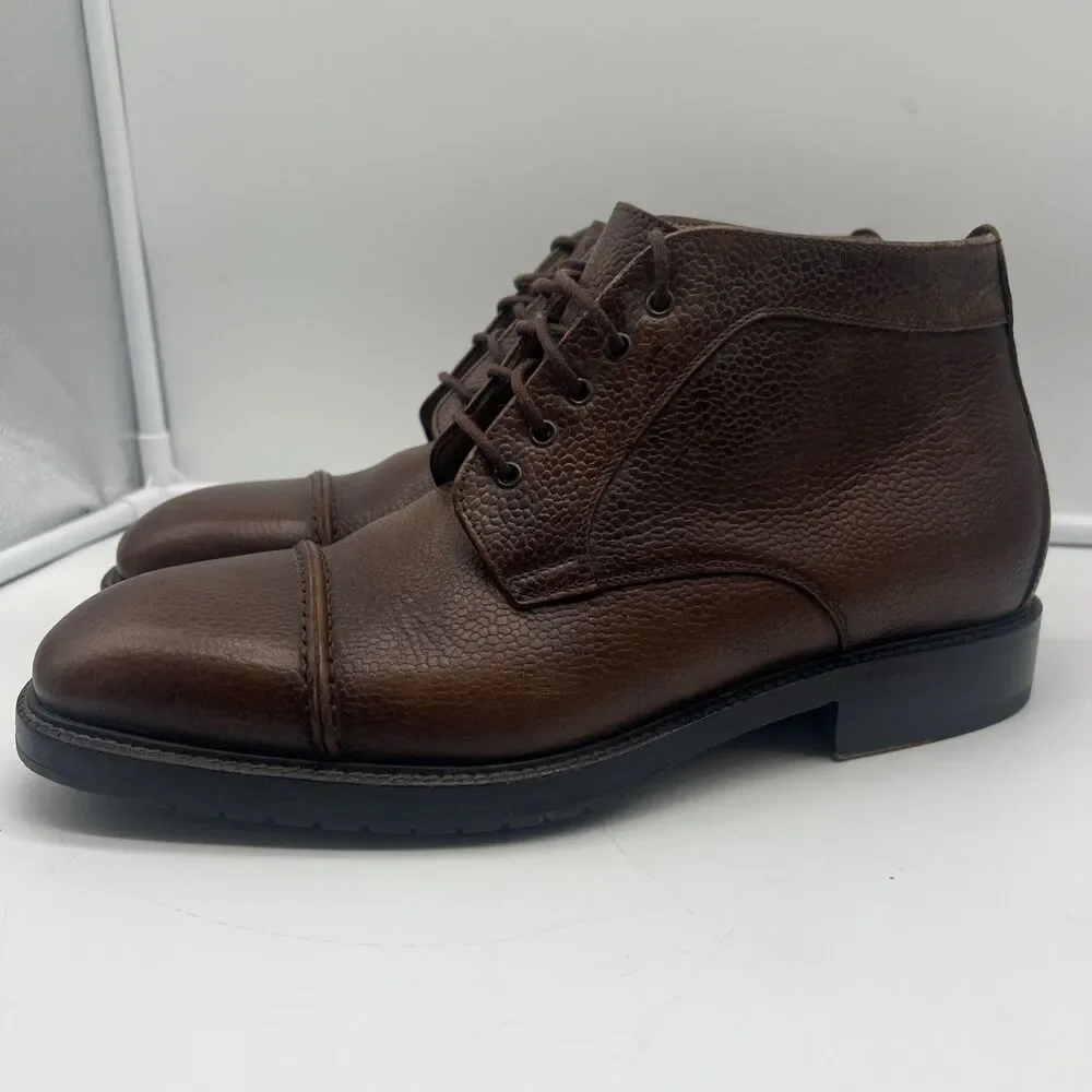 Joseph Abboud Chukka Boots Men’s Size 9 M Brown Leather